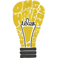 I Have an Idea Bulb Art